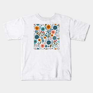 Colorful flowers Kids T-Shirt